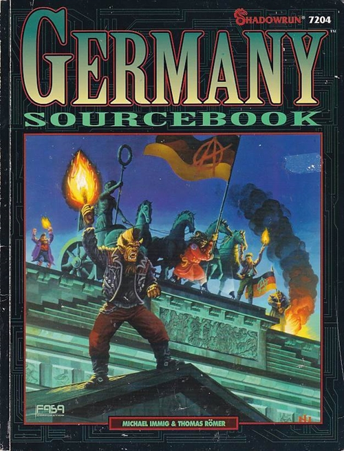 Shadowrun 2nd - Germany Sourcebook (B-Grade) (Genbrug)